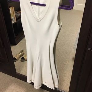 Alaïa laser cut  A line dress 38